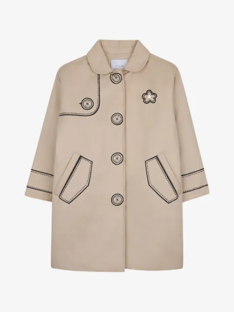 Marc Jacobs Kids trench en trompe l'œil