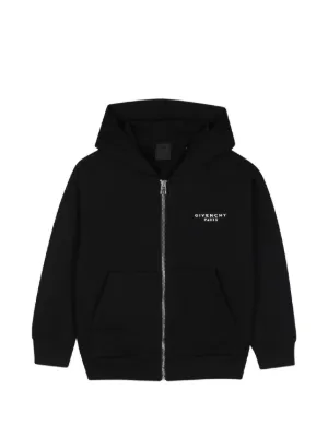 Burberry Kids ジップアップ パーカー | ブラック | FARFETCH JP
