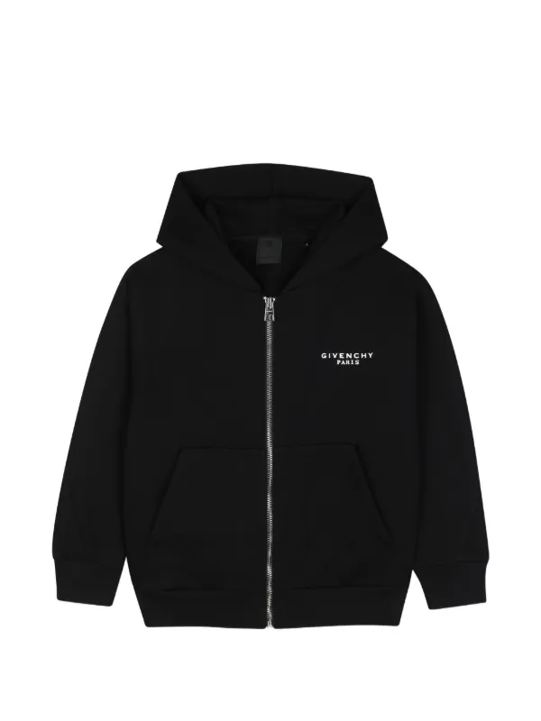 Givenchy Kids ジップアップ パーカー | ブラック | FARFETCH JP