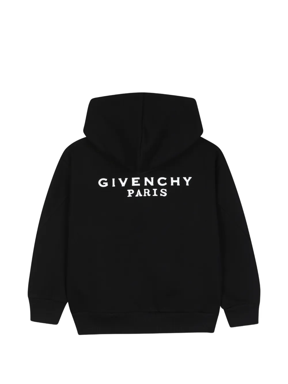 Givenchy Kids Hoodie met logoprint en rits Zwart