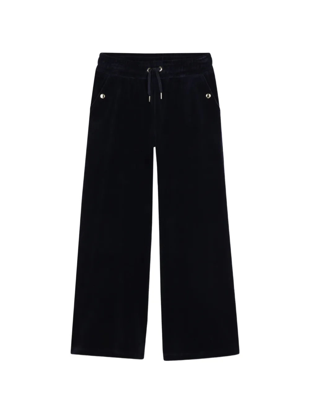 Chloé Kids Pantaloni sportivi in velluto - Blu