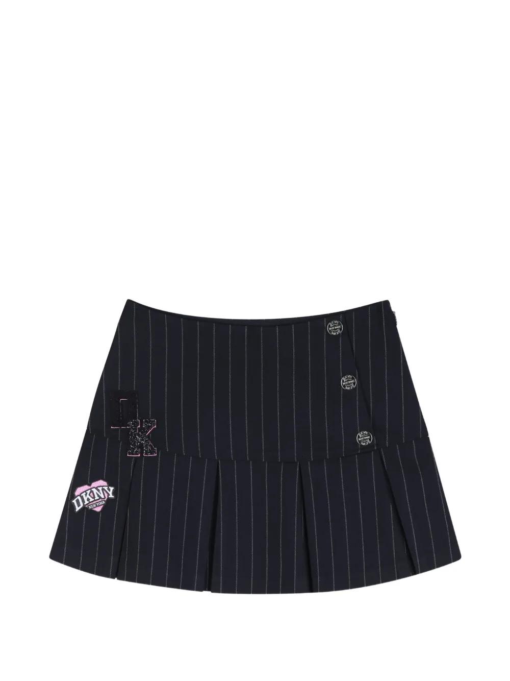 Dkny Kids Gonna gessata con plissettatura - Nero