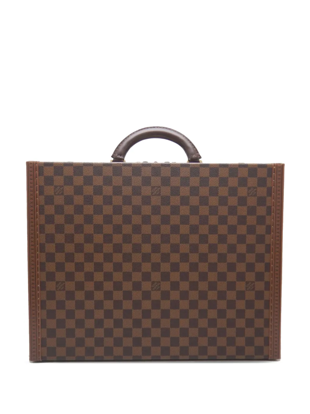 Louis Vuitton Pre-Owned 2000-2020 Damier Ebene President Classeur business bag - Braun