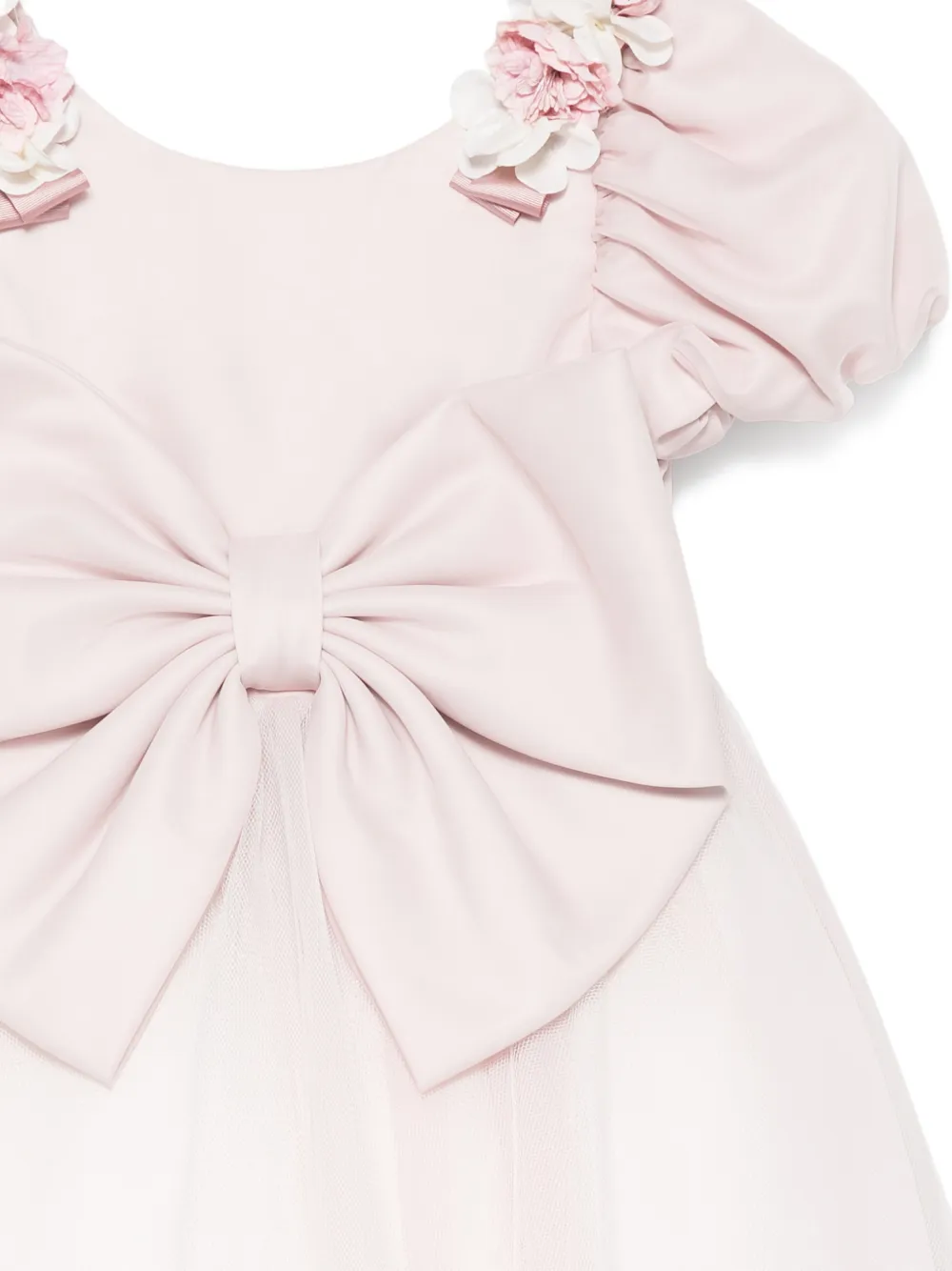 Colorichiari Jurk met bloemenpatch Roze