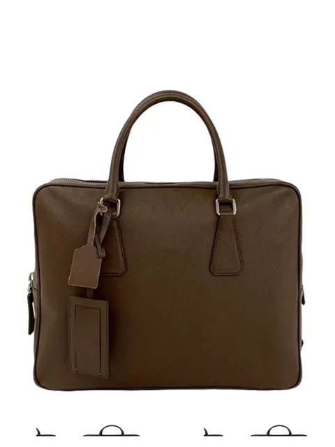 Prada Pre-Owned 2013-2026 Saffiano business bag