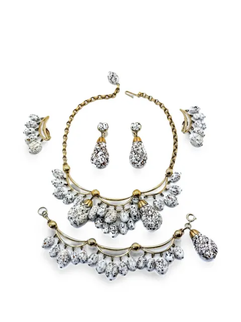 Jennifer Gibson Jewellery parure Speckled Egg (années 1950)