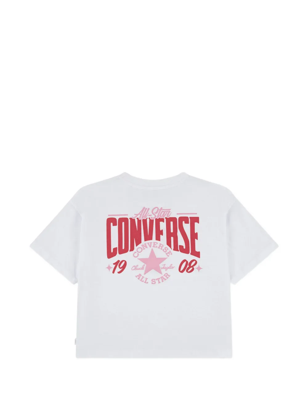 Converse Kids T-shirt met logoprint Wit