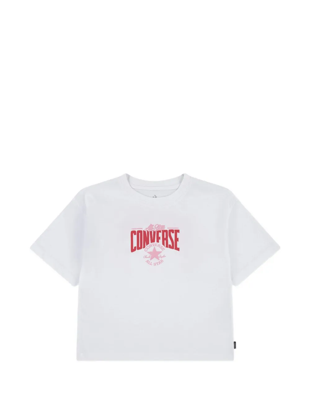 Converse Kids logo-print T-shirt - Bianco