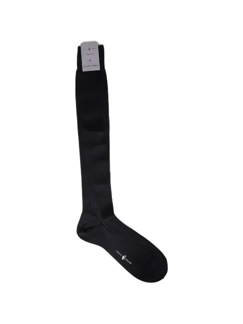 Sozzi Milano x Michele Franzese long ribbed silk socks