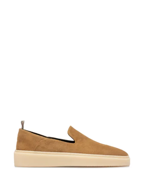 Officine Creative Muskrat 107 suede loafers