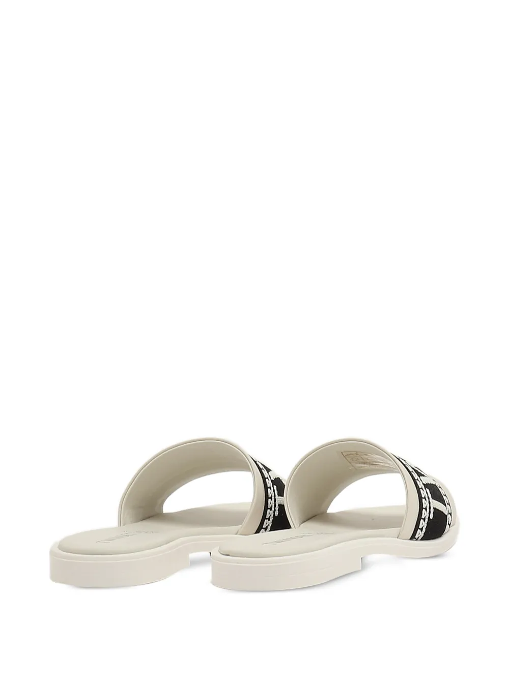 TWINSET Kids Sandalen met logoband Wit
