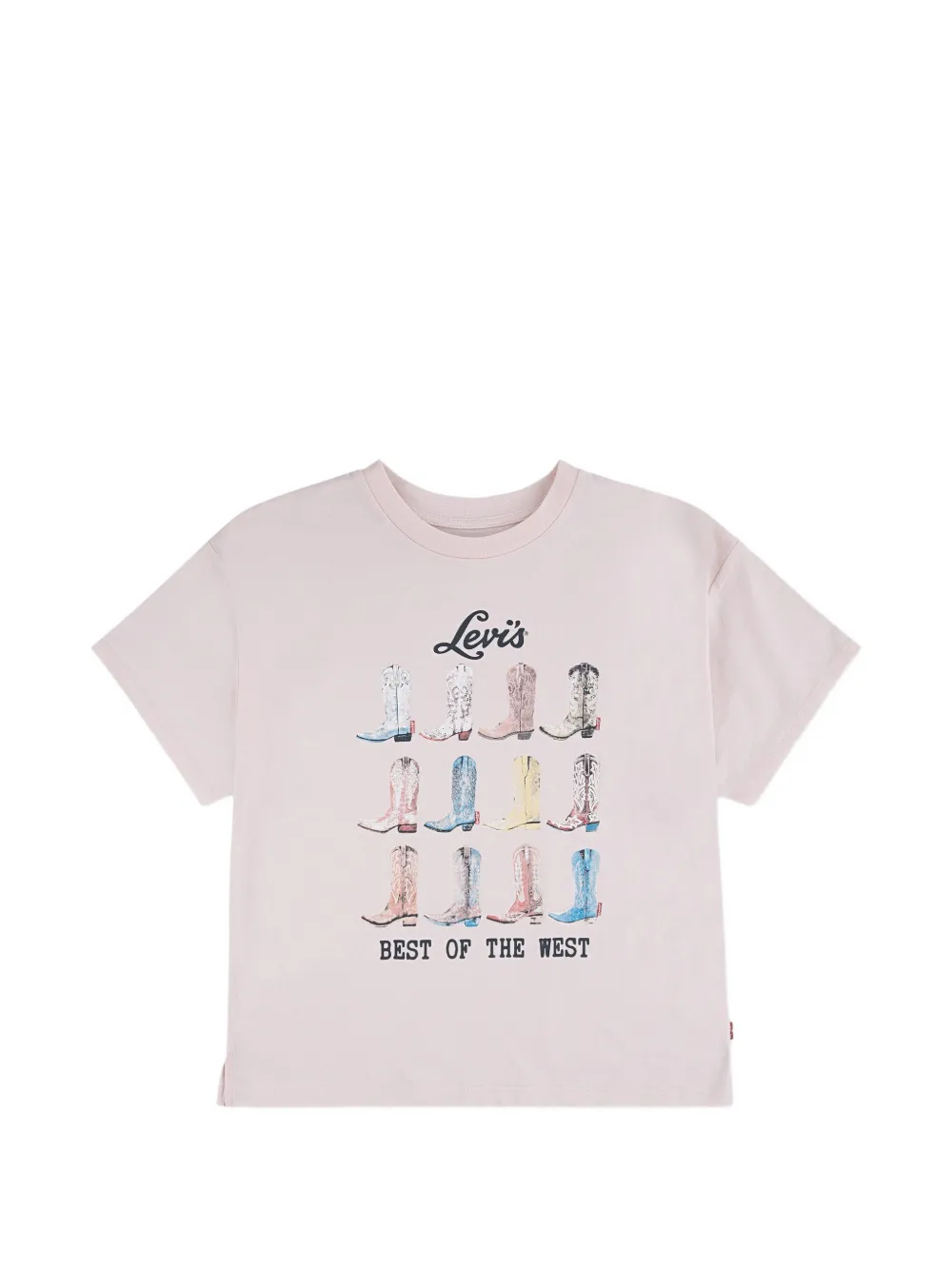 Levi's Kids Boots T-shirt - Rosa
