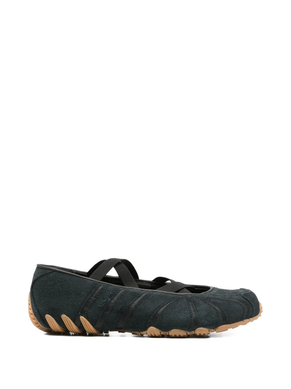 adidas elasticated crossover-strap sneakerinas - Nero