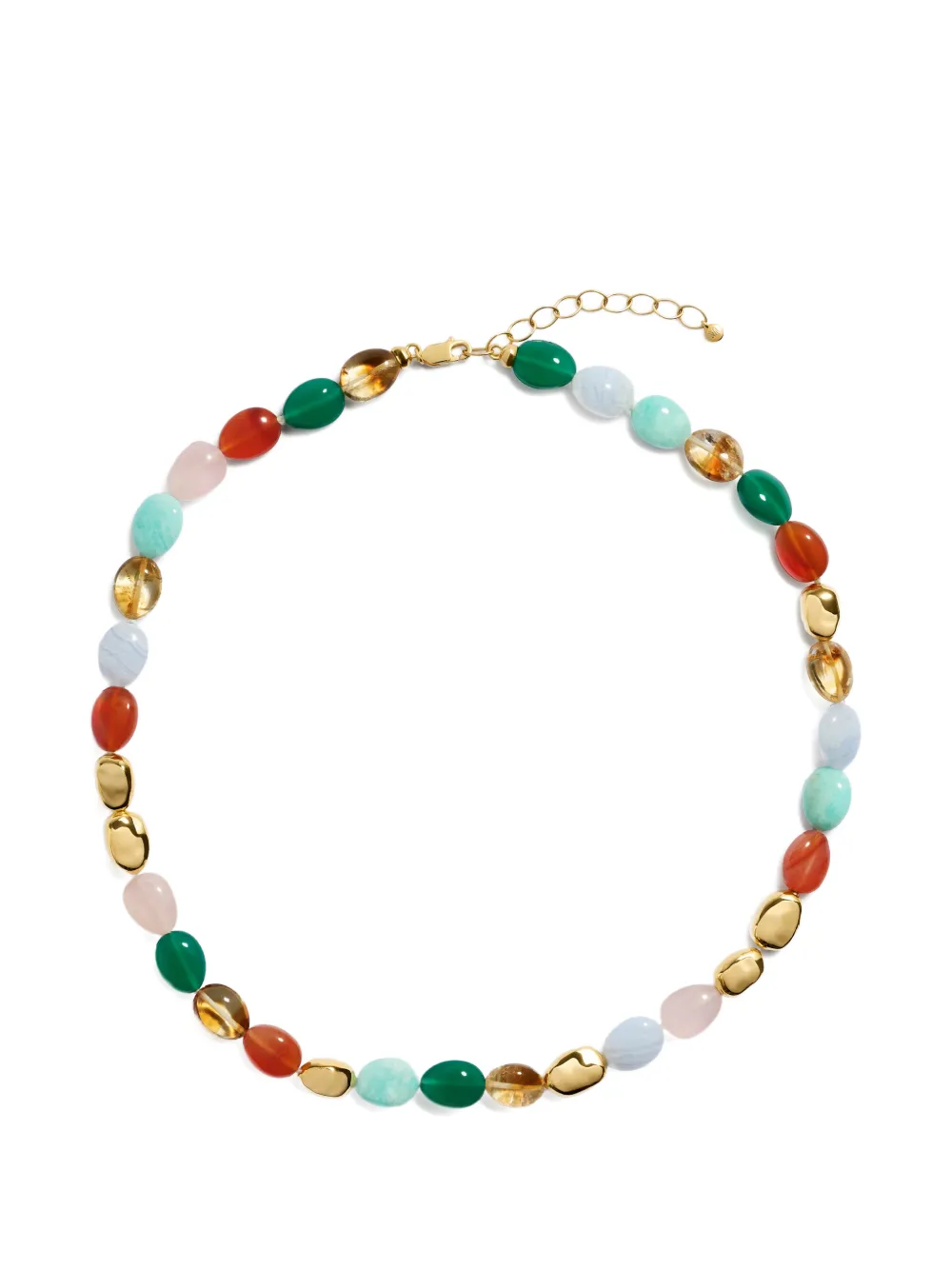 Monica Vinader Collana Rio con perline - Oro