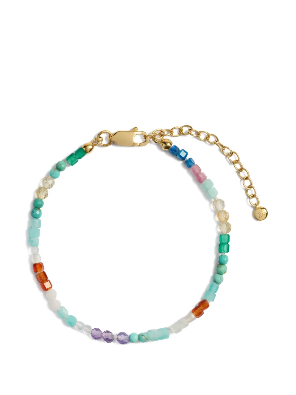 Monica Vinader Bracciale Freedom con perline - Oro