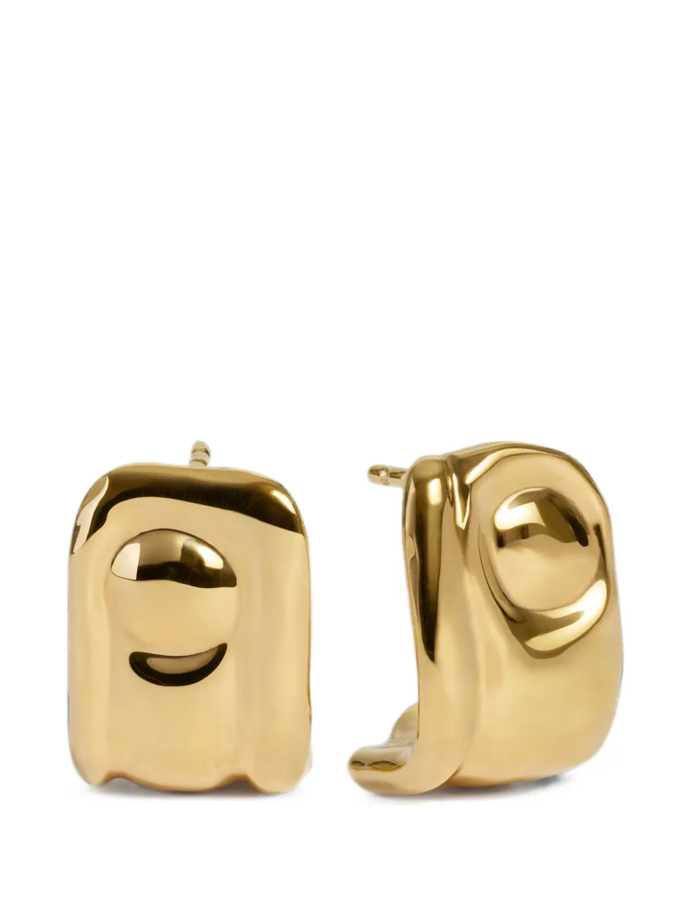 Monica Vinader Ohrringe mit skulpturalem Effekt - Gold