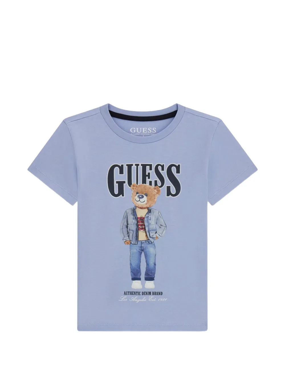 guess kids Teddy Bear T-shirt - Blu