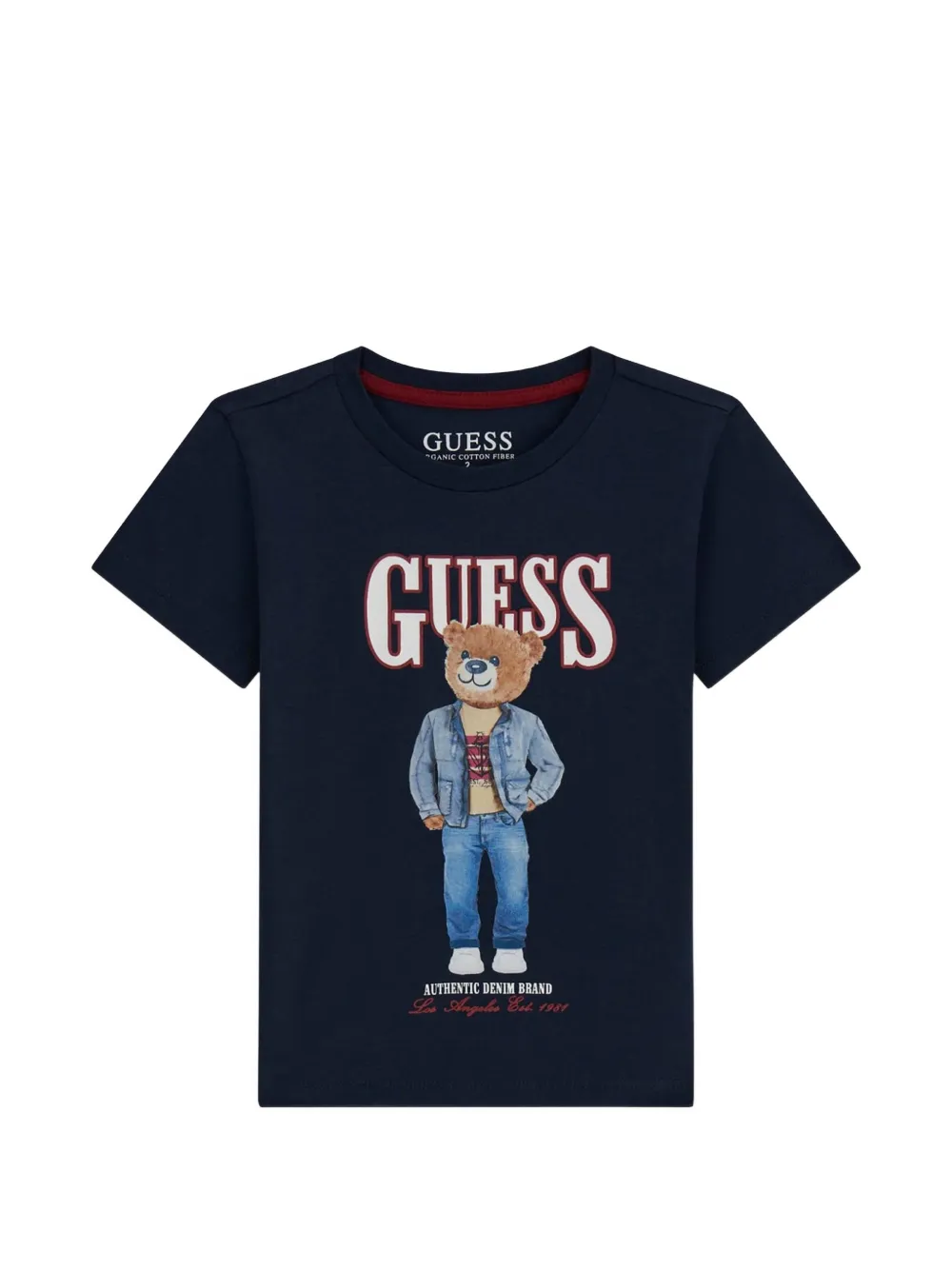 guess kids Teddy Bear T-shirt - Blu