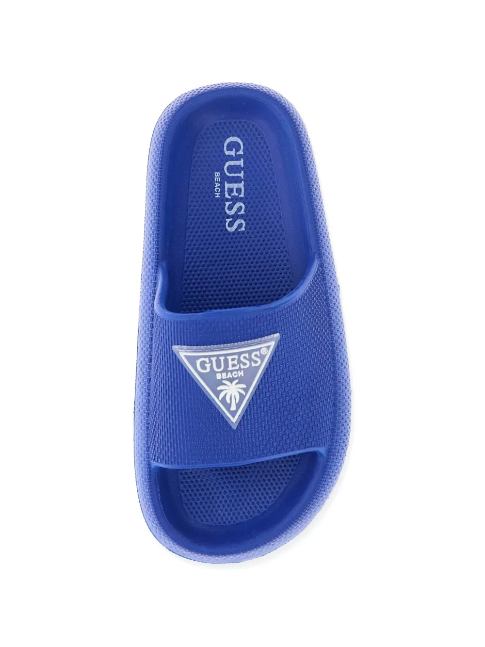 guess kids Slippers met logodetail Blauw
