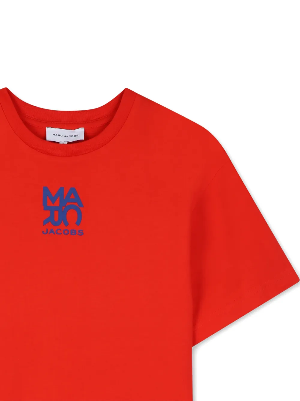 Marc Jacobs Kids T-shirt met logoprint Rood