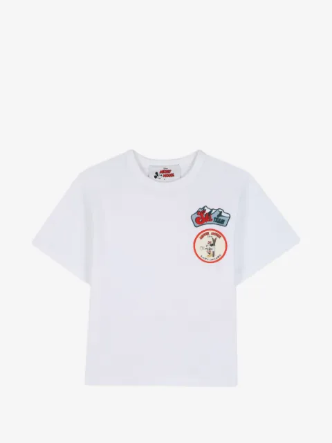 Marc Jacobs Kids graphic-print patch-detail T-shirt