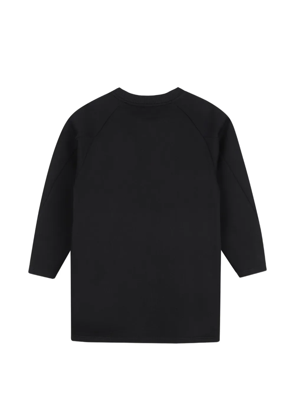 Givenchy Kids Jurk met raglan mouwen en logoprint Zwart