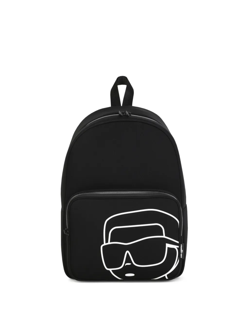 Karl Lagerfeld Kids Zaino con stampa - Nero