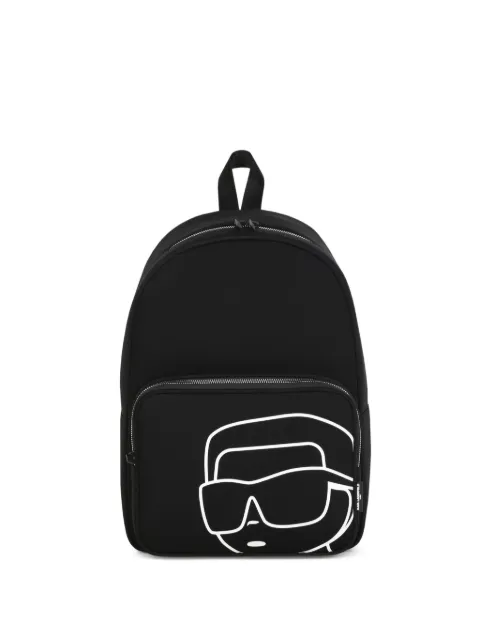 Karl Lagerfeld Kids mochila con logo estampado