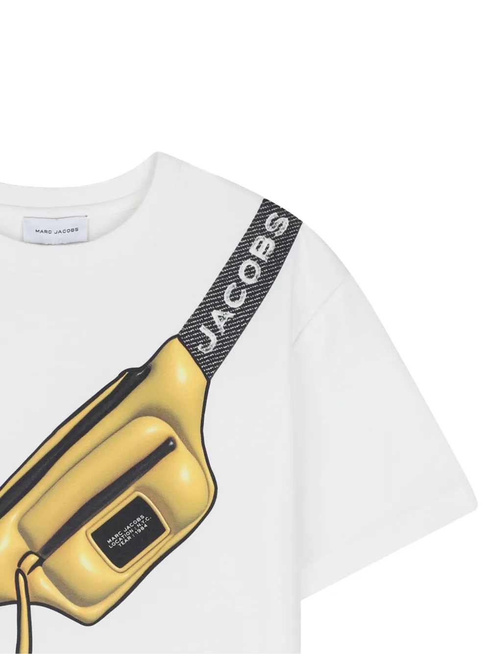 Marc Jacobs Kids T-shirt met print Wit