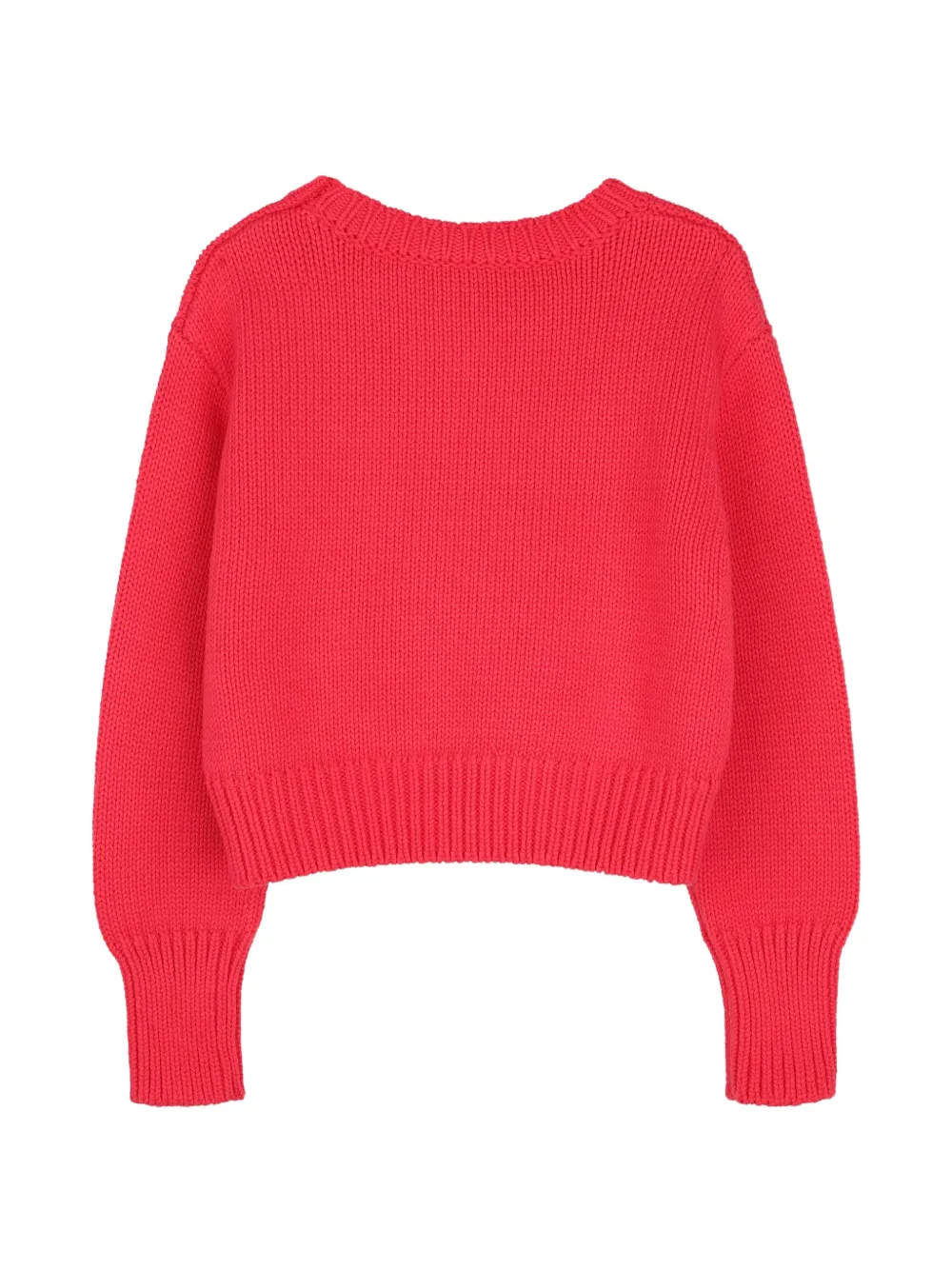 Marc Jacobs Kids Trui met kristallen en strik-detail Rood