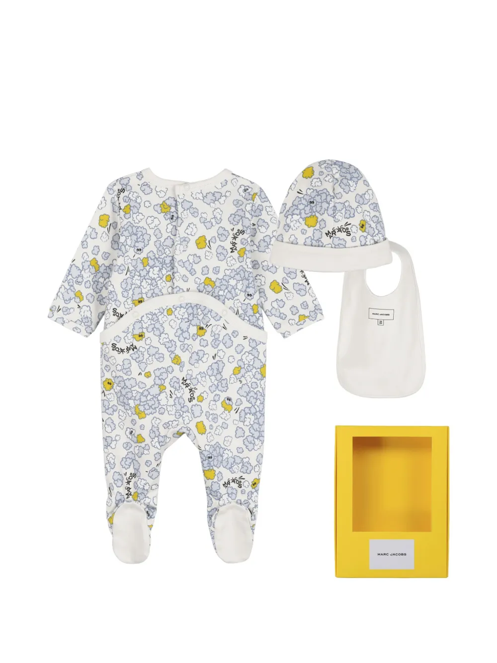 Marc Jacobs Kids Pyjama met print Beige