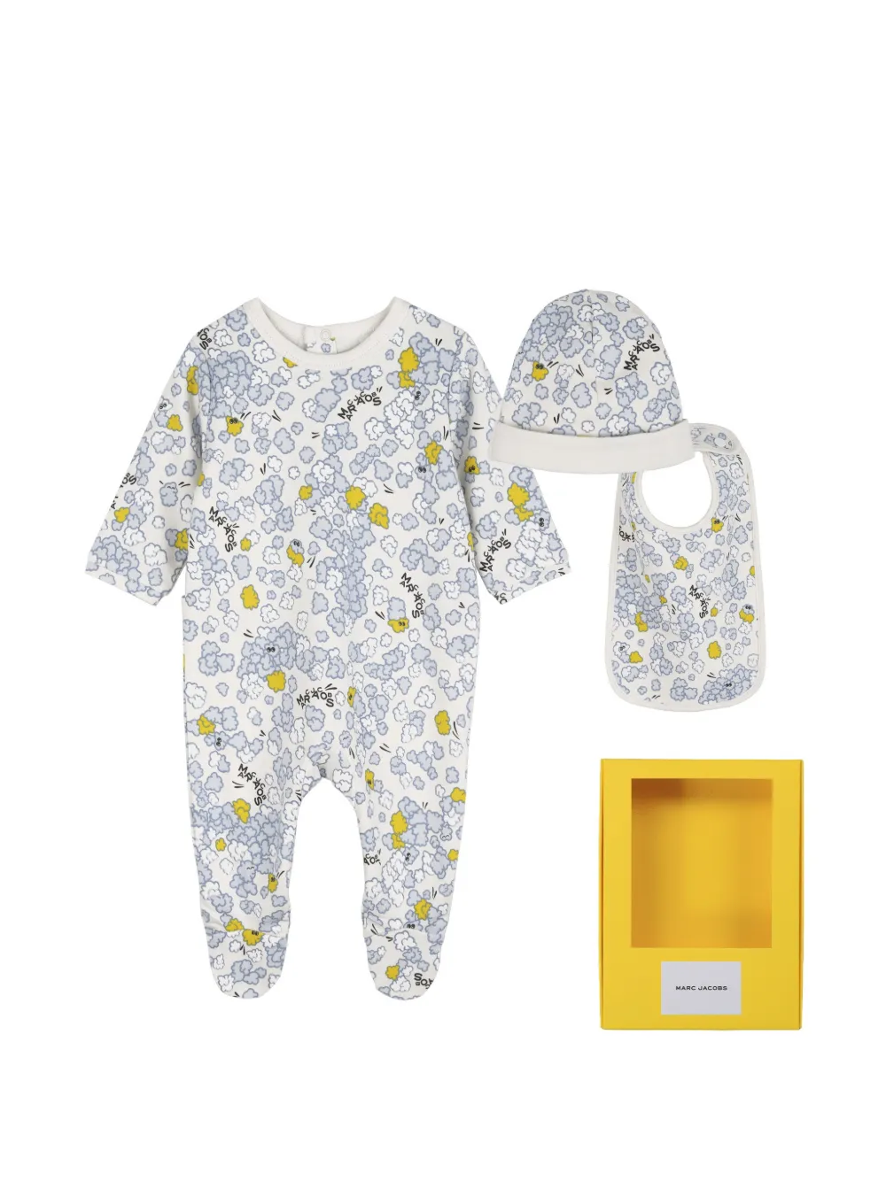 Marc Jacobs Kids Pyjama met print Beige
