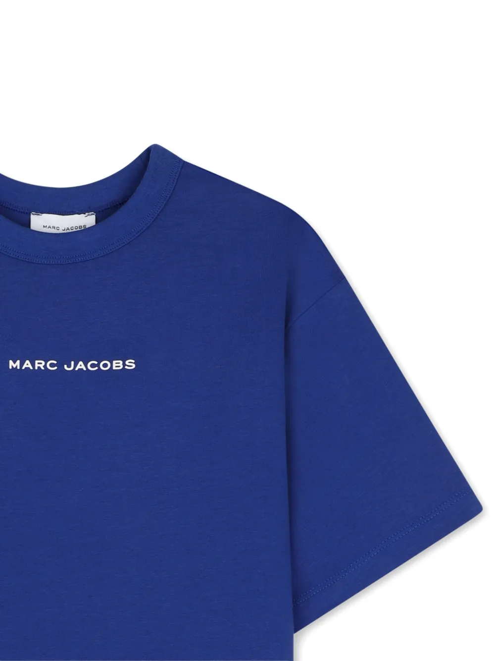Marc Jacobs Kids T-shirt met popcorn-print en logo-print Blauw