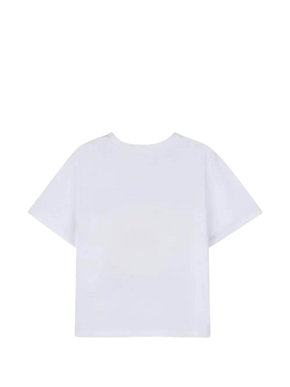 Marc Jacobs Kids T-shirt met madeliefjes-patch en logo Wit