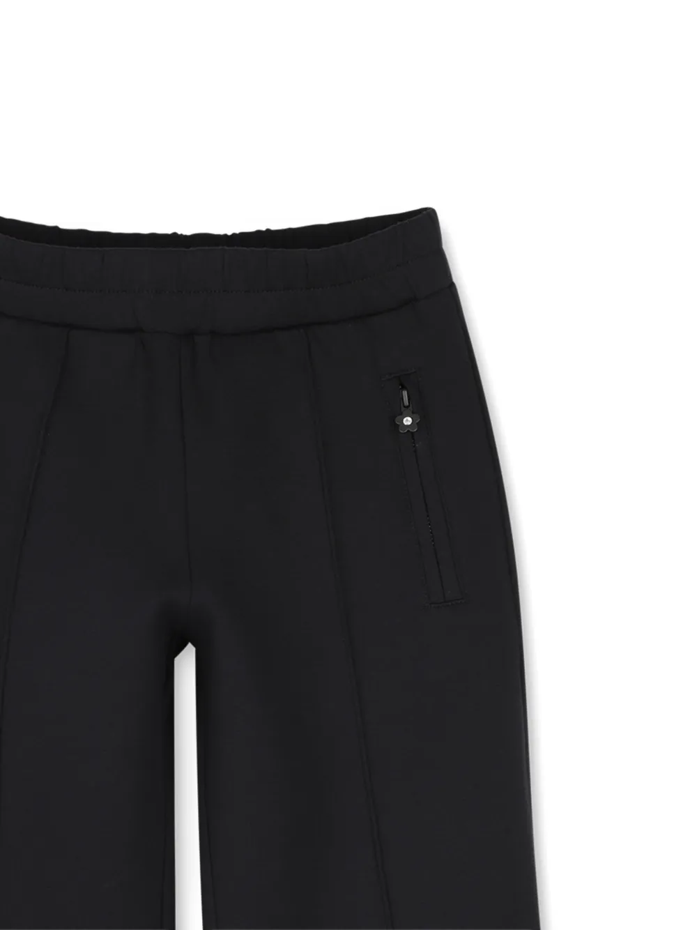Marc Jacobs Kids Gesmockte elastische trainingsbroek Zwart
