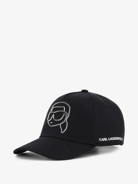 Karl Lagerfeld Kids logo-patch cap