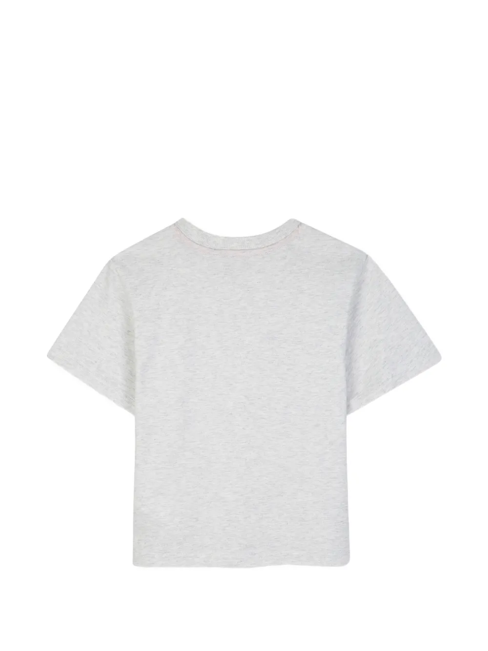 Marc Jacobs Kids Katoenen T-shirt met logoprint Grijs