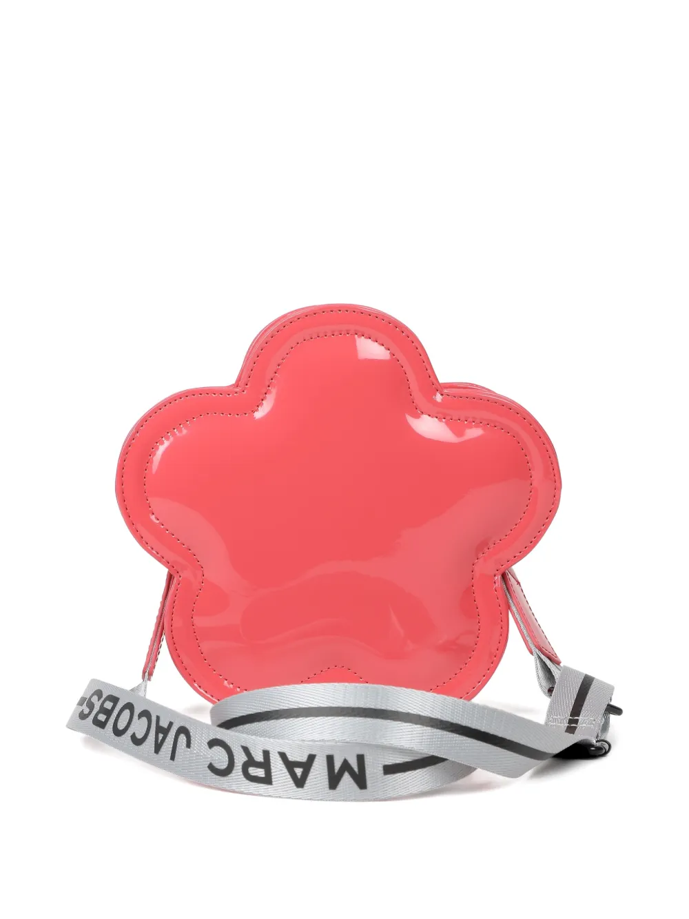Marc Jacobs Kids Lakleren bloemvormige schoudertas Roze