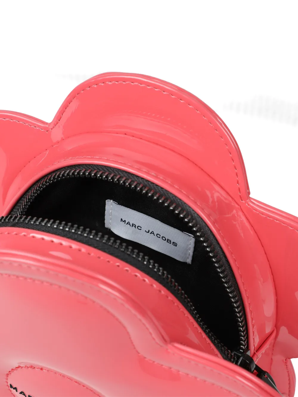 Marc Jacobs Kids Lakleren bloemvormige schoudertas Roze