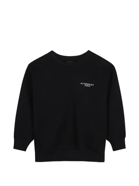 Givenchy Kids sudadera con logo estampado