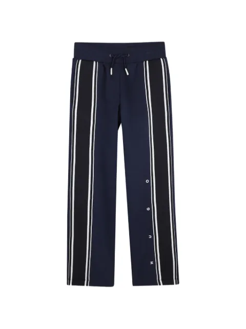 HUGO KIDS side-stripe-detail track pants