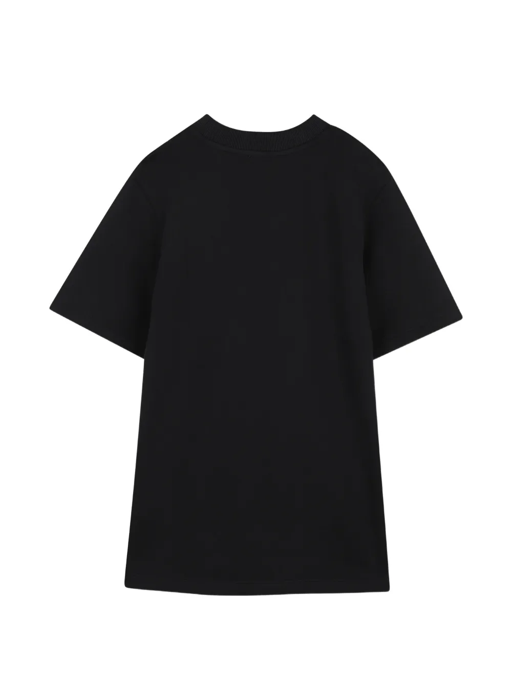 Marc Jacobs Kids Jurk met korte mouwen en bloemen-patch Blauw