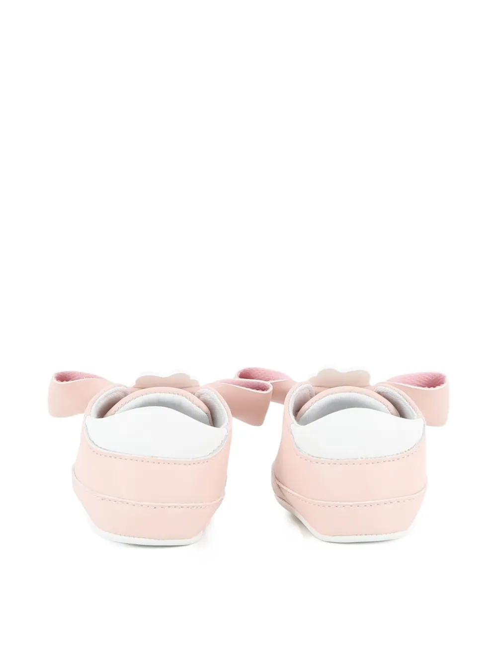 Karl Lagerfeld Kids Babyschoentjes met strik-detail en Choupette-patch Roze