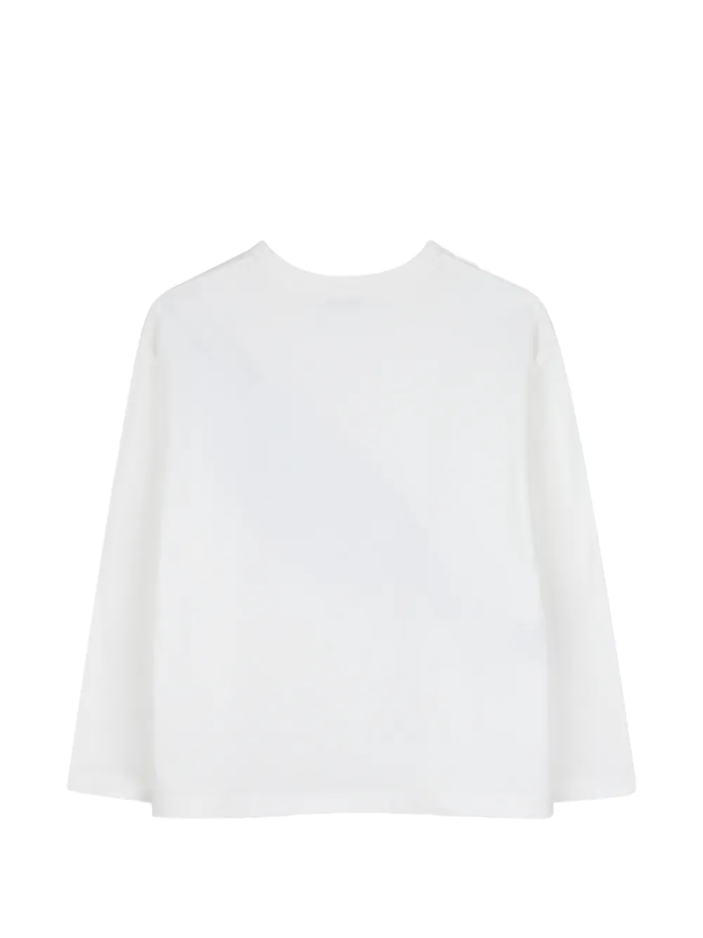 Marc Jacobs Kids T-shirt met heuptas-print met lange mouwen Wit