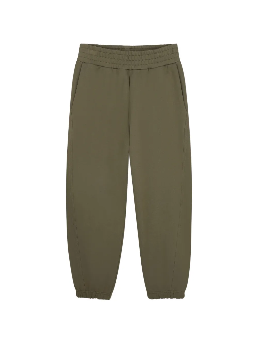 Givenchy Kids Pantaloni sportivi con logo ricamato - Verde