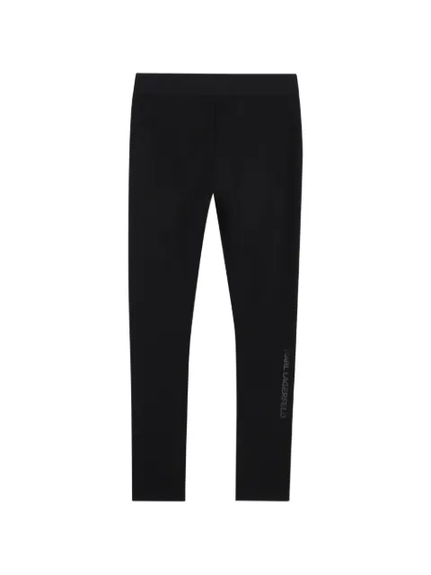 Karl Lagerfeld Kids logo-print leggings
