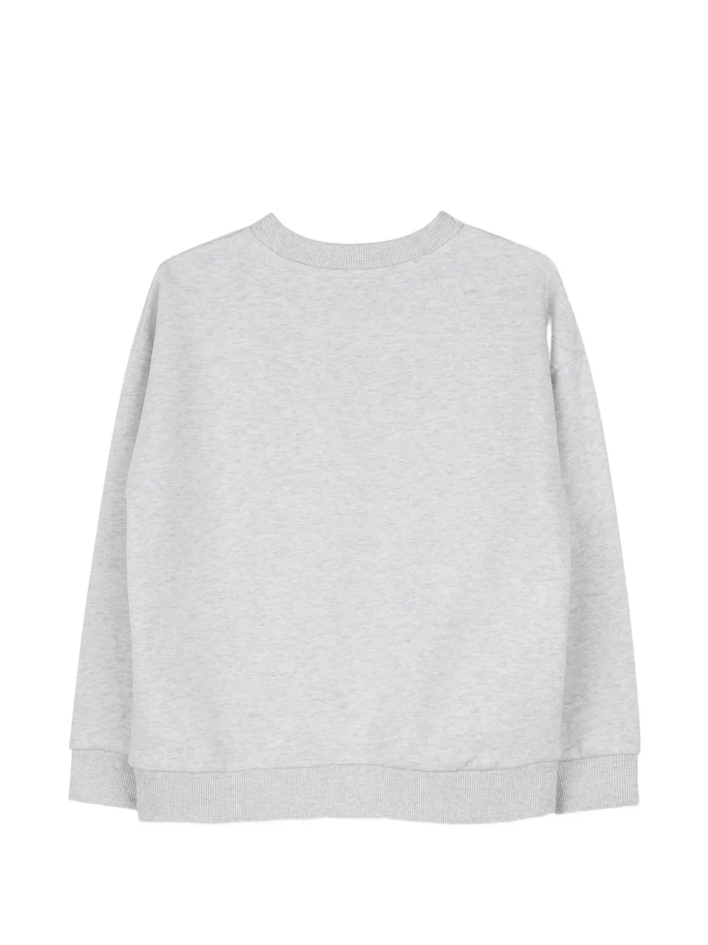 Marc Jacobs Kids Trui met geborduurd logo en bloemen-applicatie Grijs