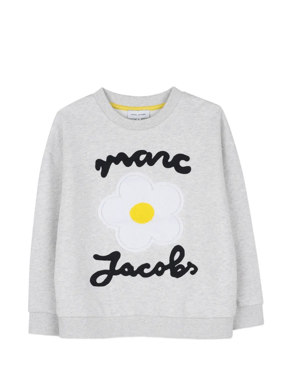 Marc Jacobs Kids Maglione con ricamo - Grigio