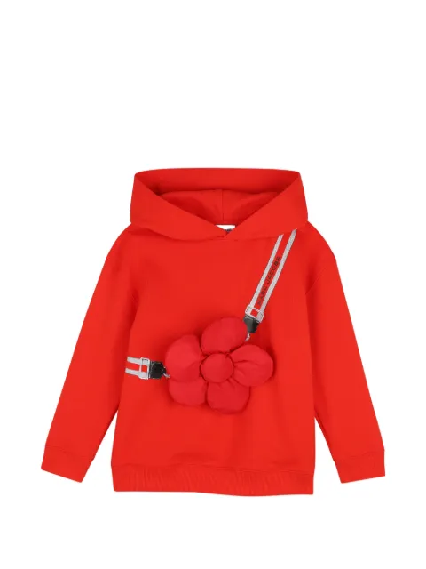 Marc Jacobs Kids flower-appliqué hoodie
