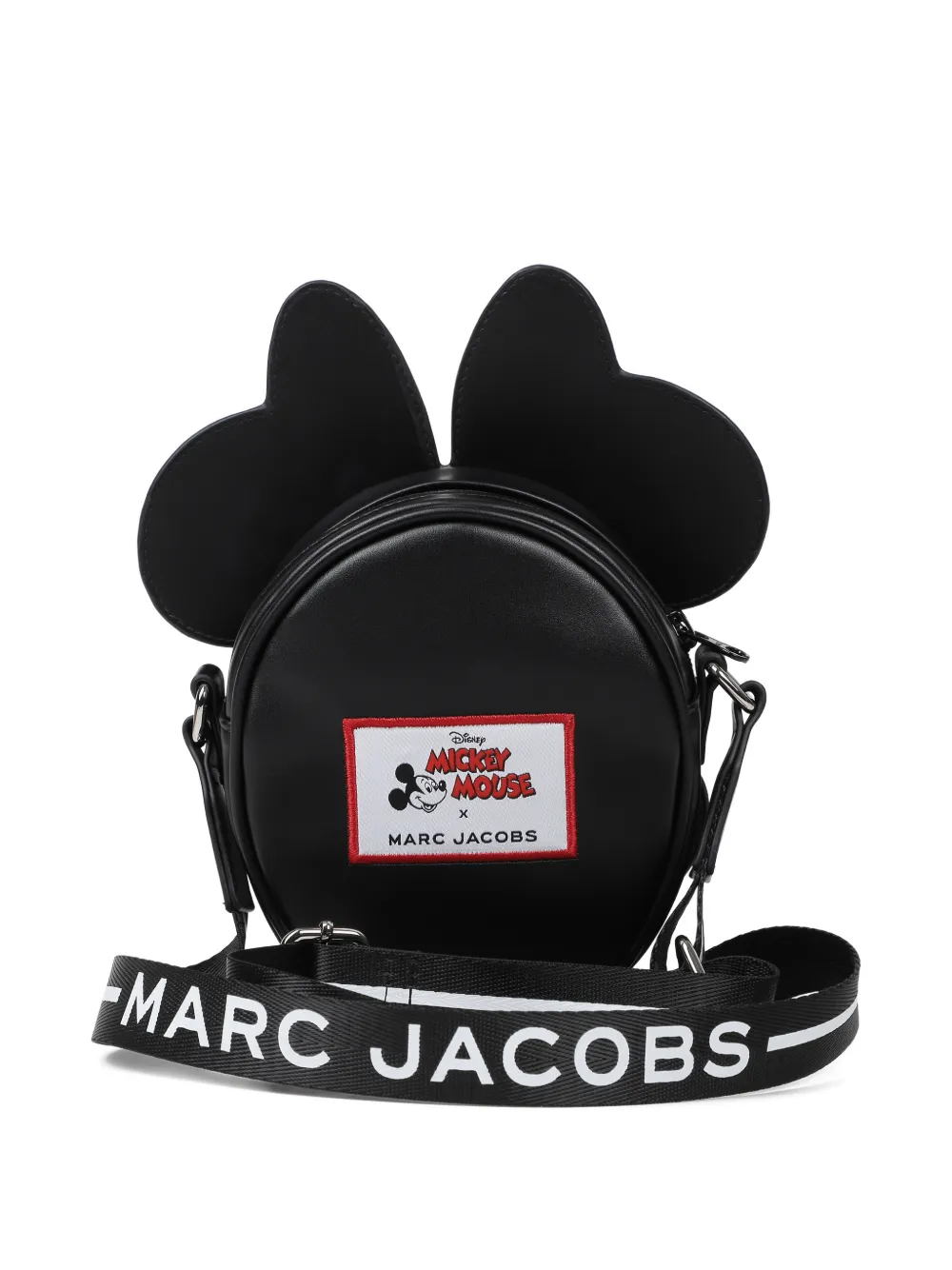 Marc Jacobs Kids Disney Mickey Mouse schoudertas met patch Zwart